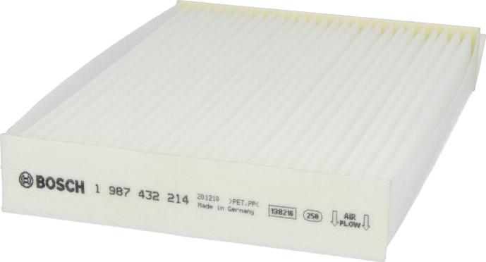 BOSCH 1 987 432 214 — Filtr kabinowy
