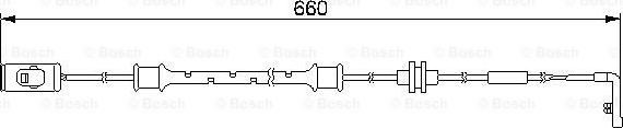 BOSCH 1 987 474 972 - HAM.KLOCKOW CZUJNIK -P- VECTRA B 2.0.2.5