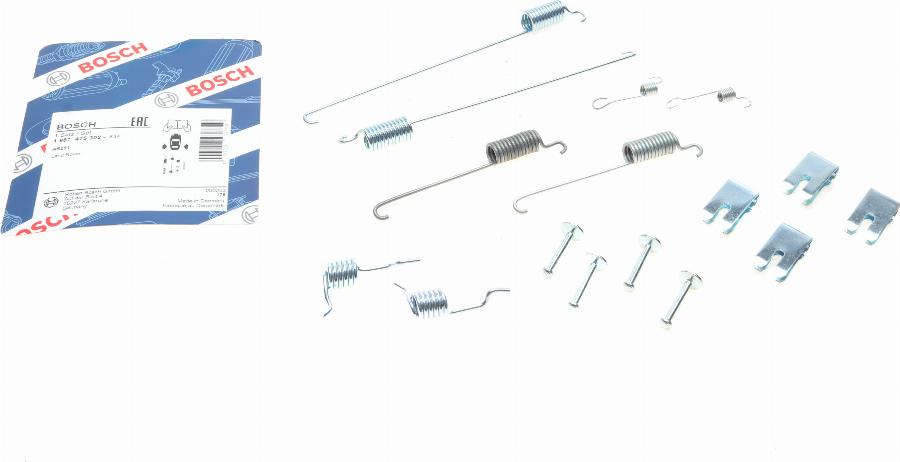 BOSCH 1 987 475 302 — Zestaw dodatków, szczęki hamulcowe