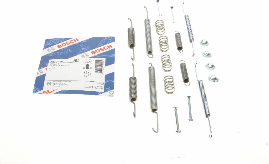 BOSCH 1 987 475 204 — Zestaw dodatków, szczęki hamulcowe