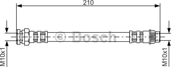 BOSCH 1 987 476 913 — Przewód hamulcowy elastyczny