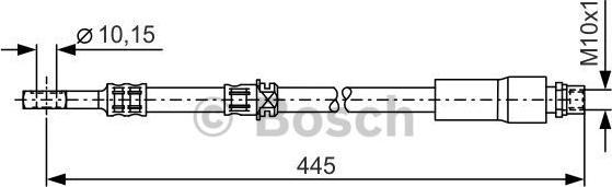 BOSCH 1 987 476 455 — Przewód hamulcowy elastyczny