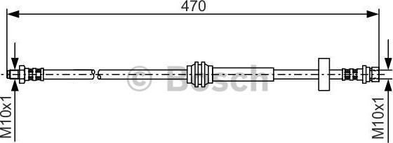 BOSCH 1 987 476 885 - PRZEWÓD HAM. ELAST. FORD T. FOCUS 98-05 LE-PR