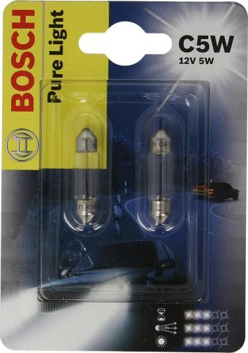 BOSCH 1 987 301 004 — Żarówka, oświetlenie tablicy rejestracyjnej