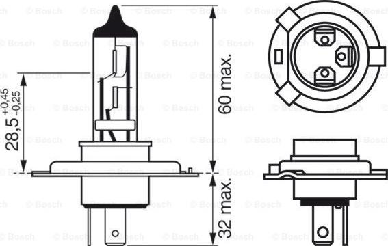 BOSCH 1 987 301 010 - Żarówki. ksenony. LED