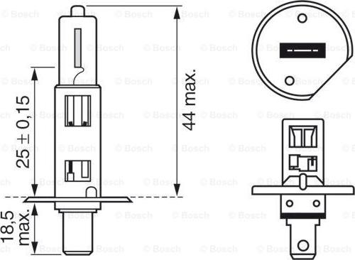 BOSCH 1 987 301 011 - Żarówki. ksenony. LED