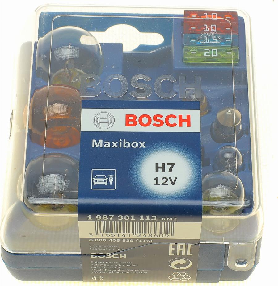 BOSCH 1 987 301 113 — Asortyment, żarówki