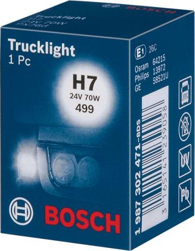BOSCH 1 987 302 471 — Żarówka, reflektor