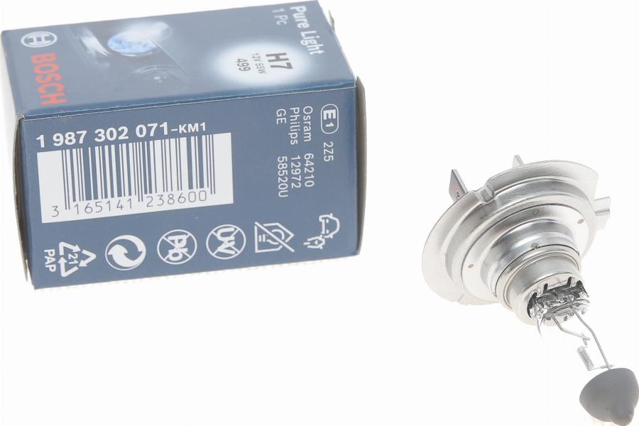 BOSCH 1 987 302 071 — Żarówka, reflektor dalekosiężny