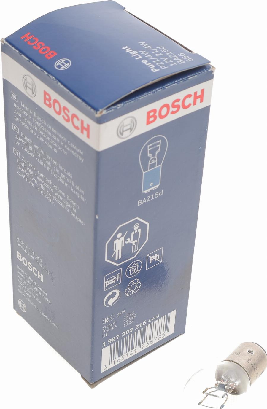BOSCH 1 987 302 215 — Żarówka, światła STOP