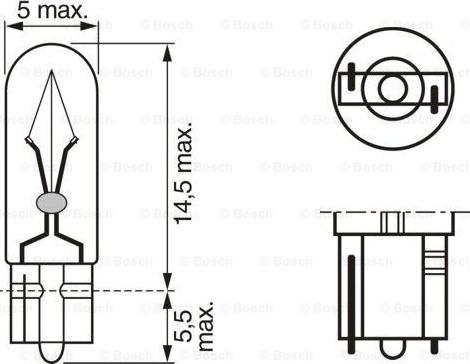 BOSCH 1 987 302 218 - Żarówki. ksenony. LED