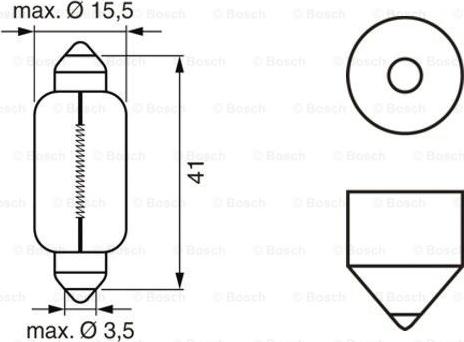BOSCH 1 987 302 229 - ŻARÓWKA PURE LIGHT 12V 18W KARTONIK - 10SZT.