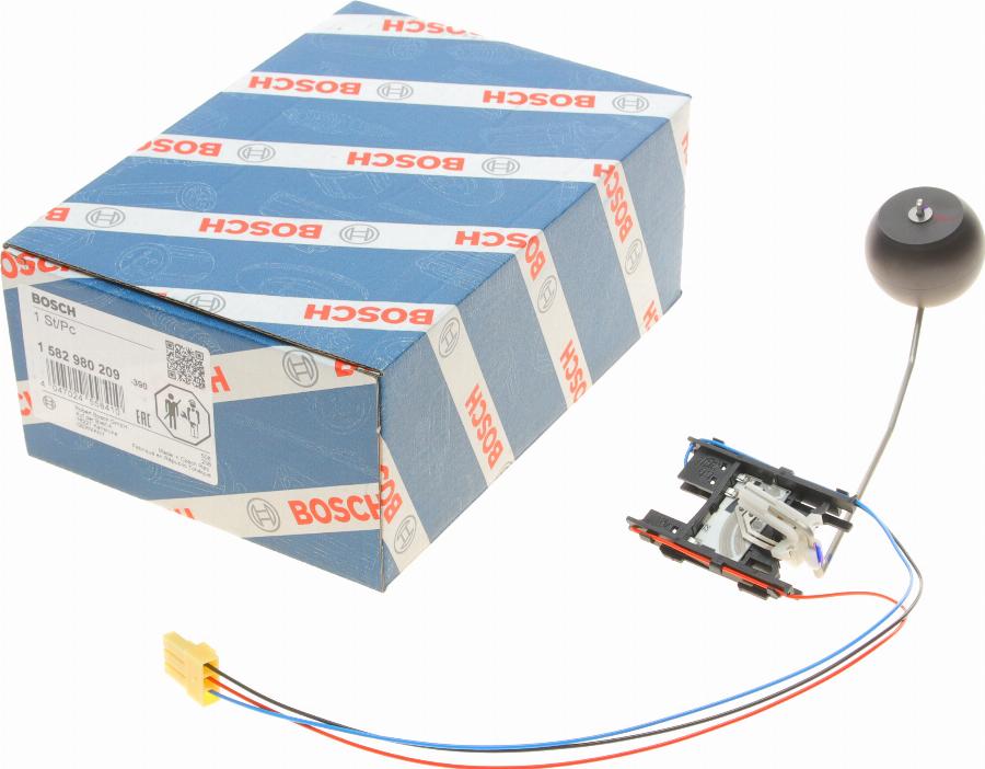 BOSCH 1 582 980 209 — Czujnik, poziom paliwa