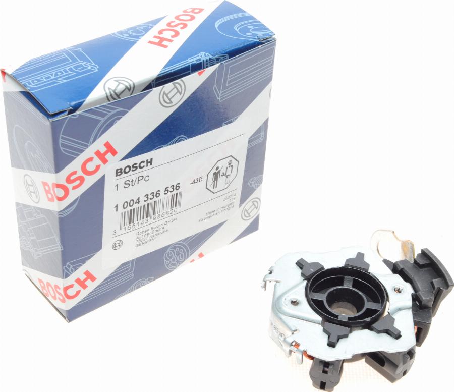 BOSCH 1 004 336 536 - Mocowanie, szczotki węglowe