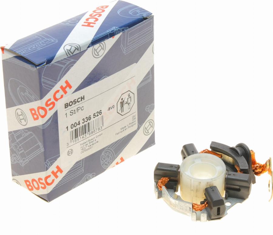BOSCH 1 004 336 526 — Mocowanie, szczotki węglowe