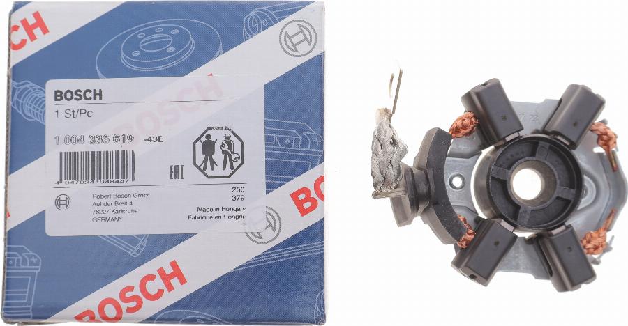 BOSCH 1 004 336 619 - Szczotkotrzymacz rozrusznika