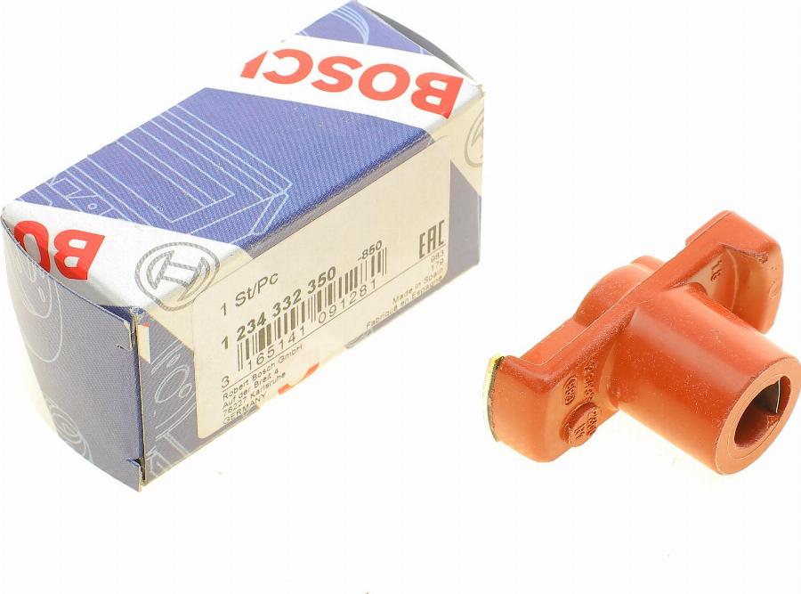 BOSCH 1 234 332 350 — Palec rozdzielacza zapłonu