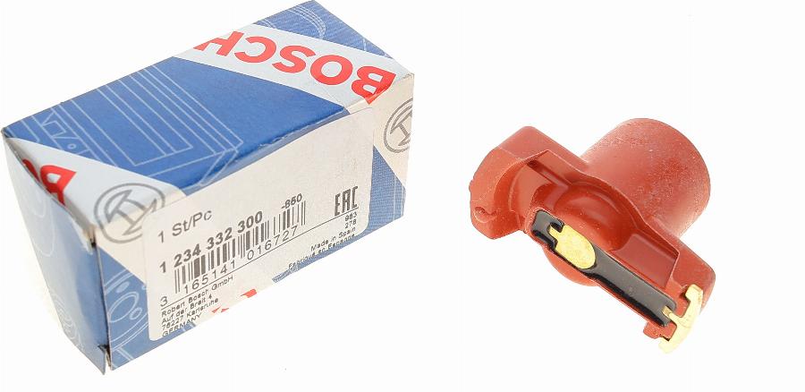 BOSCH 1 234 332 300 — Palec rozdzielacza zapłonu