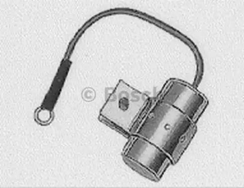 BOSCH 1 237 335 801 - Kondensator, układ zapłonowy