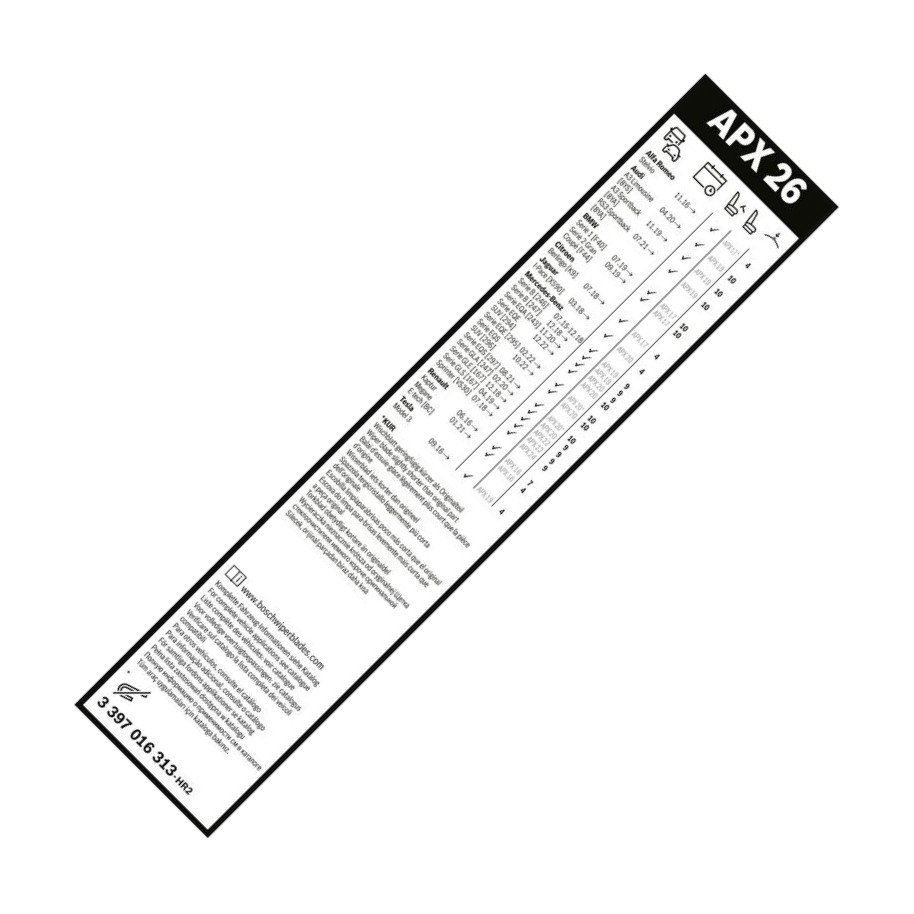 BOSCH 3 397 016 313 - PIÓRO WYCIERACZKI AEROTWIN APX 650MM