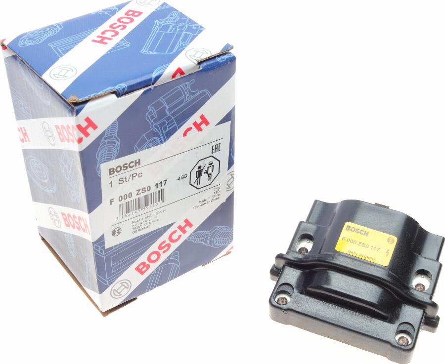 BOSCH F 000 ZS0 117 — Cewka zapłonowa