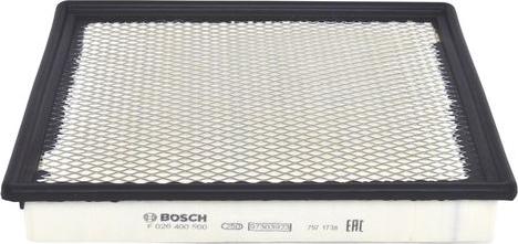 BOSCH F 026 400 500 — Filtr powietrza