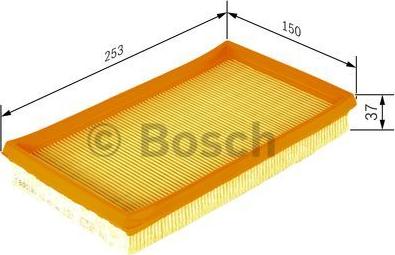 BOSCH F 026 400 045 - FILTR POWIETRZA SUZUKI 1.3-1.5 03- JUSTY-IGNIS-WAGON R
