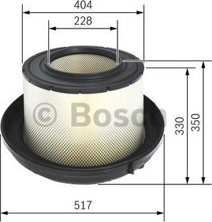 BOSCH F 026 400 088 - Filtr powietrza
