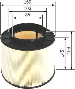 BOSCH F 026 400 394 — Filtr powietrza