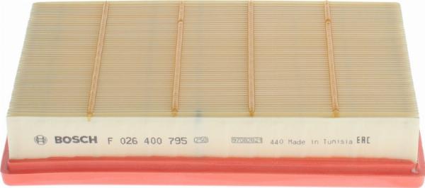 BOSCH F 026 400 795 — Filtr powietrza