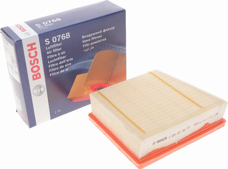 BOSCH F 026 400 768 — Filtr powietrza
