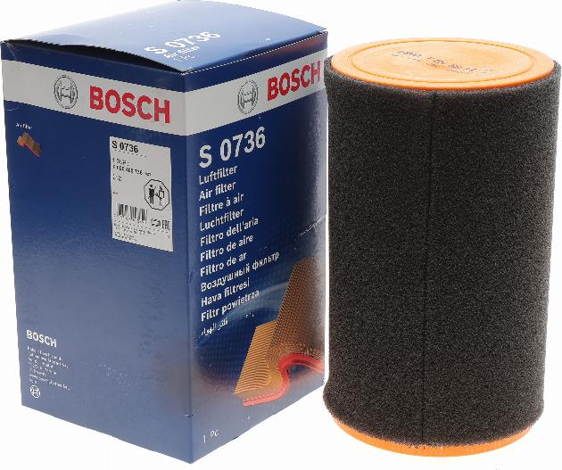BOSCH F 026 400 736 - FILTR POWIETRZA ALFA ROMEO 4C. FIAT BRAVO II 03.13-12.20