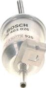 BOSCH F 026 403 026 - FILTR PALIWA LEXUS GX. TOYOTA 4 RUNNER V. FJ CRUISER. FORTUNER. HILUX VIII. LAND CRUISER PRADO 01.05-