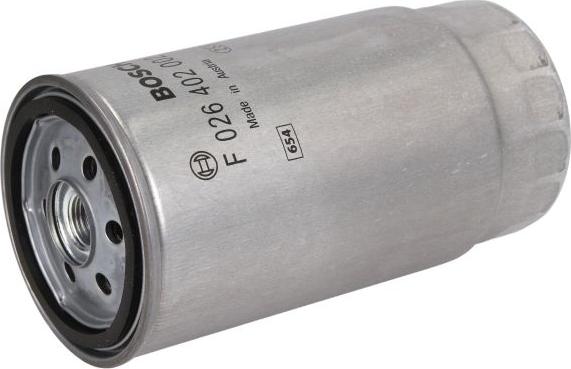 BOSCH F 026 402 002 - Filtr paliwa do dokładnego czyszczenia przed układem wtryskowym