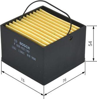 BOSCH F 026 402 149 - Filtr paliwa