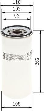 BOSCH F 026 402 141 — Filtr paliwa