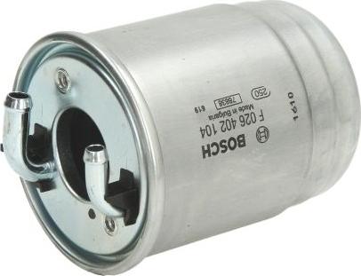 BOSCH F 026 402 104 — Filtr paliwa