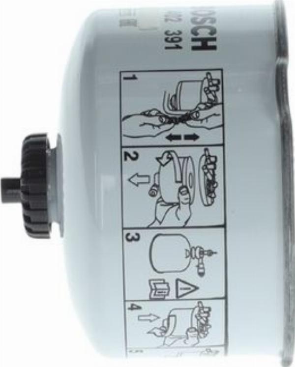 BOSCH F 026 402 391 - Filtr paliwa