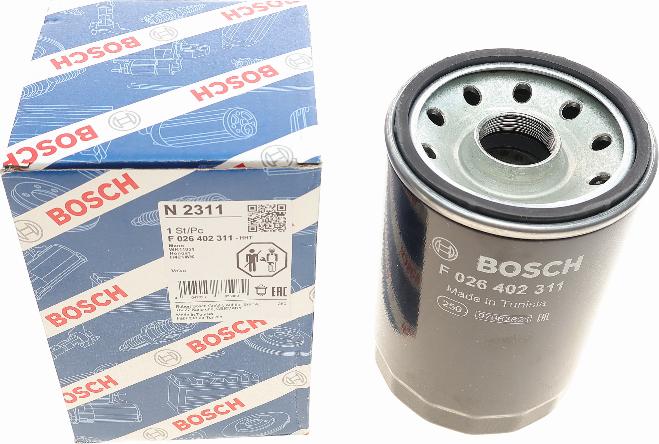 BOSCH F 026 402 311 — Filtr paliwa