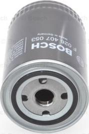 BOSCH F 026 407 053 - Filtr oleju silnikowego usuwający cząsteczki zużycia i zanieczyszczenia z układu smarowania