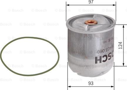BOSCH F 026 407 060 - FILTR OLEJU RENAULT RVI MAGNUM