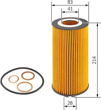 BOSCH F 026 407 026 — Filtr oleju