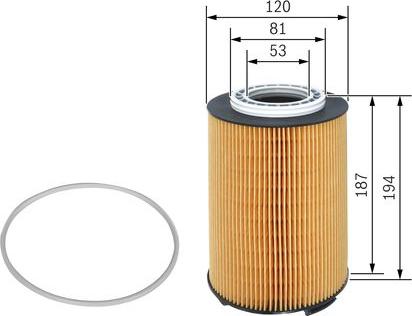 BOSCH F 026 407 191 — Filtr oleju