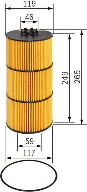 BOSCH F 026 407 192 — Filtr oleju