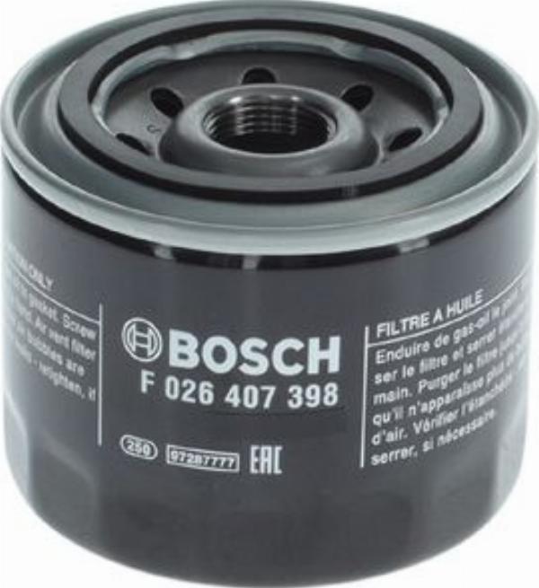 BOSCH F 026 407 398 — Filtr oleju