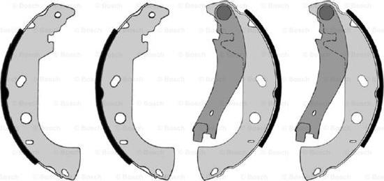 BOSCH F 026 004 559 - Zestaw szczęk hamulcowych