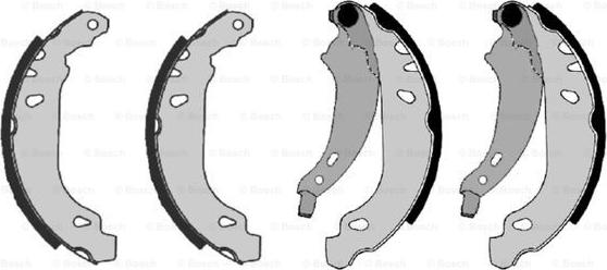 BOSCH F 026 004 568 - Zestaw szczęk hamulcowych