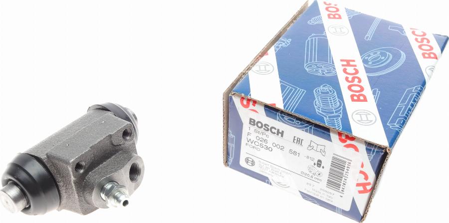 BOSCH F 026 002 581 — Cylinderek hamulcowy