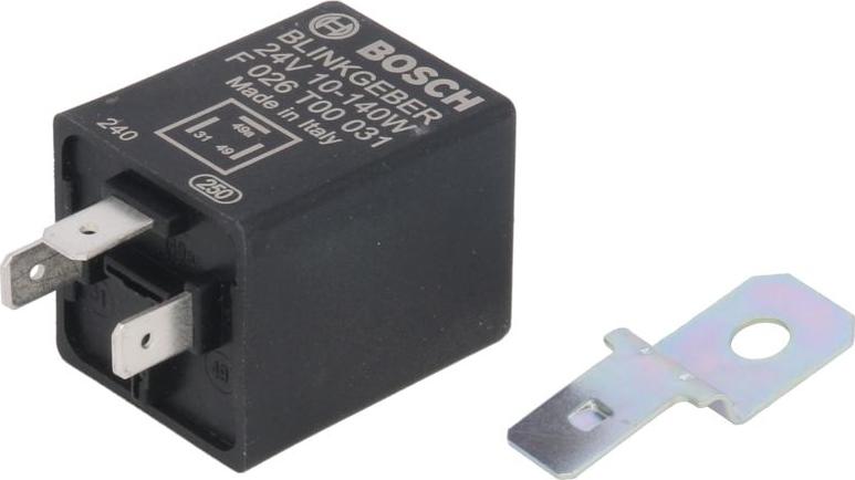 BOSCH F 026 T00 031 — Przekaźnik kierunkowskazów