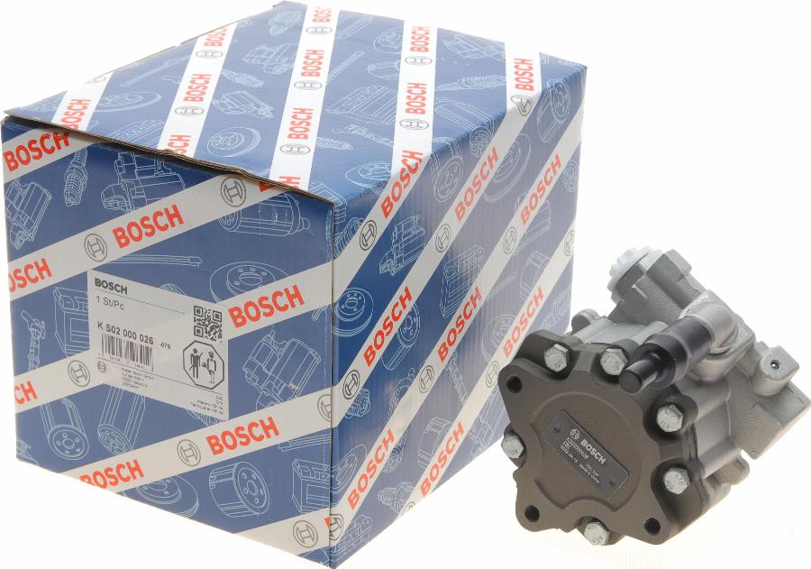 BOSCH K S02 000 026 — Pompa hydrauliczna, układ kierowniczy